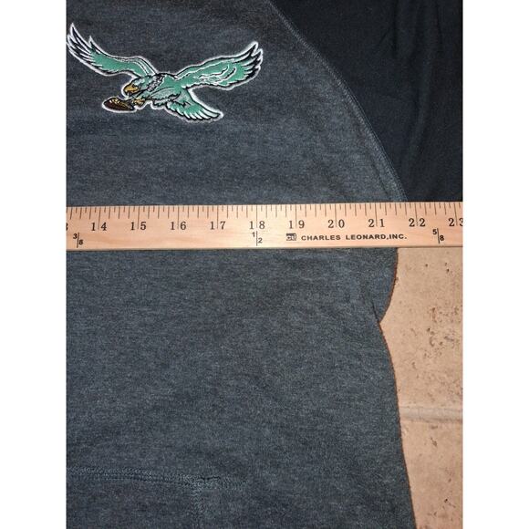 Mitchell And Ness Philadelphia Eagles Hoodie Double Face Shirt NFL Sz XL Retro - Picture 3 of 5